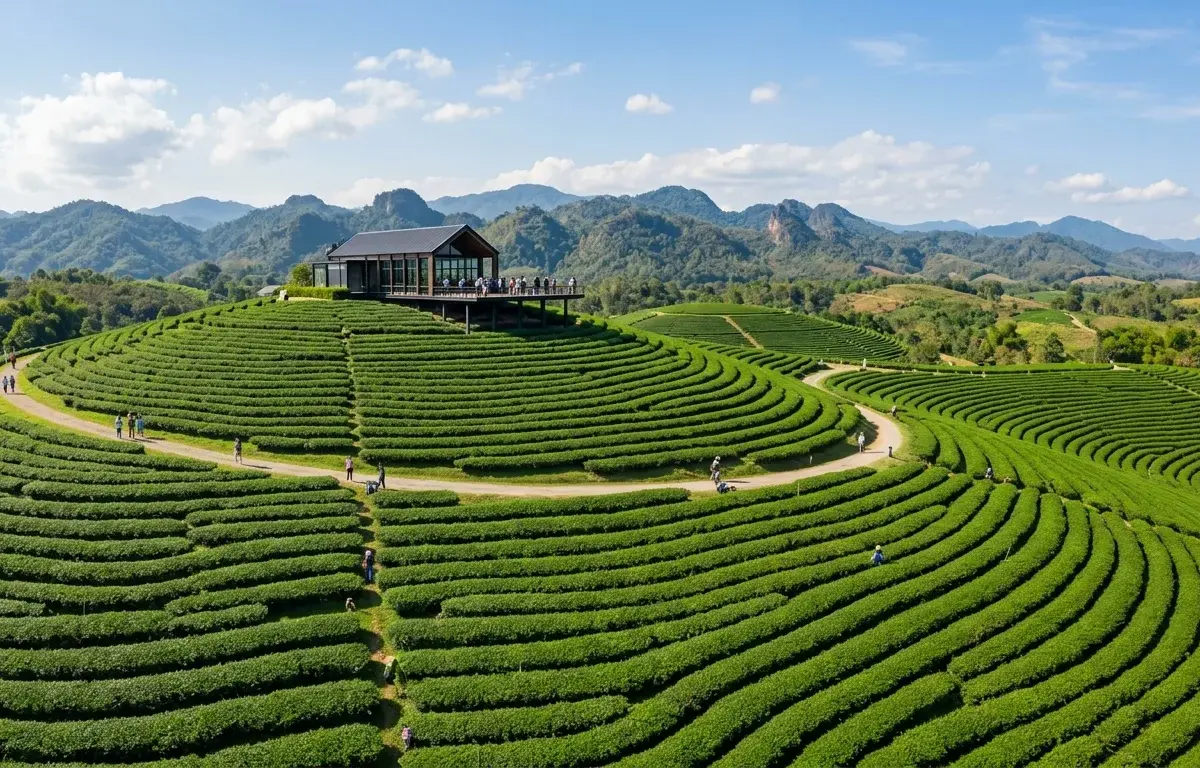 Choui Fong Tea Plantation Chiang Rai