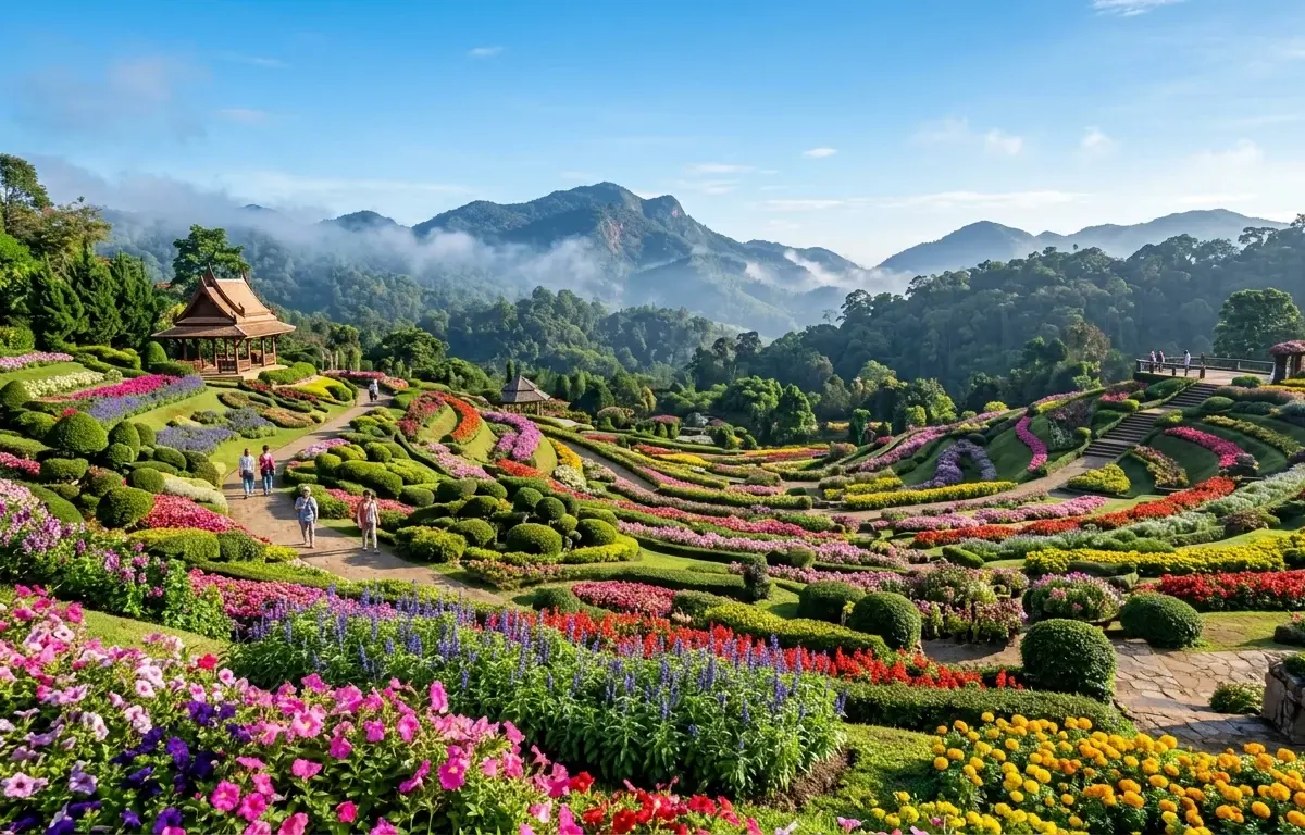 Doi Tung Royal Villa Mae Fah Luang Garden Chiang Rai
